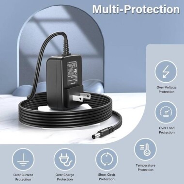 Yüksek Kaliteli Tam Amper 12V 1.5A Adaptör US Fişli - 3