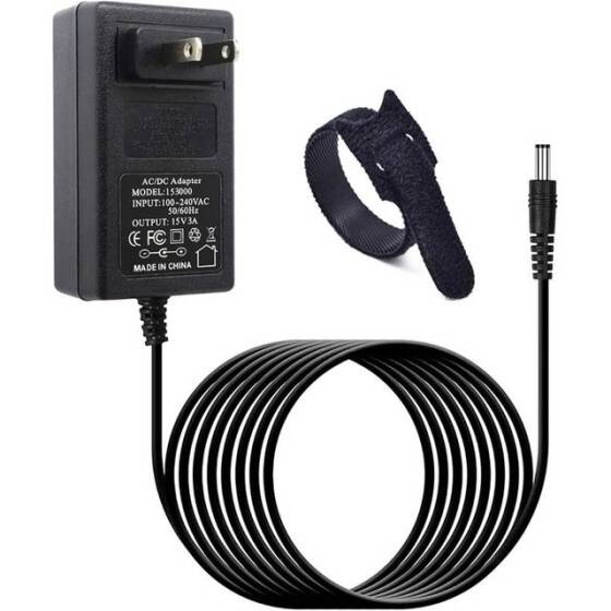 Yüksek Kaliteli Tam Amper 15V 3A Adaptör US Fişli - 1