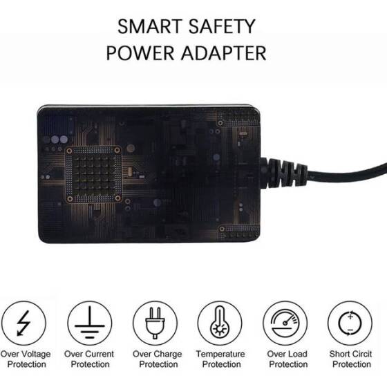 Yüksek Kaliteli Tam Amper 16.8V 0.8A Lityum Pil Şarj Cihazı UK Fişli - 4