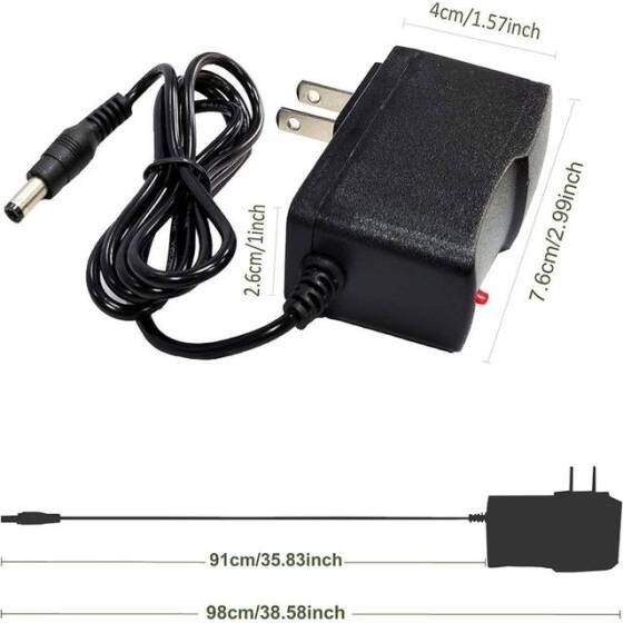 Yüksek Kaliteli Tam Amper 3V 1A Adaptör EU Fişli - 5