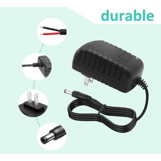 Yüksek Kaliteli Tam Amper 9V 2A Adaptör US Fişli - 3