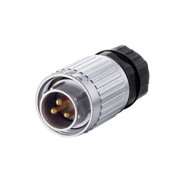 YW-16-C03PE-03-001 3 Pin Su Geçirmez Konnektör - Erkek - 1