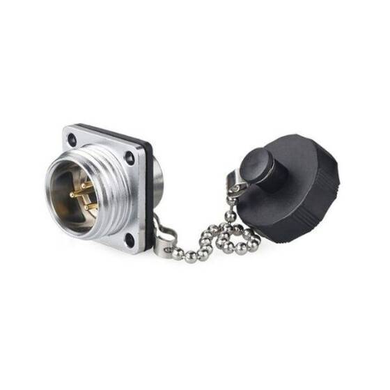 YW-16-C03SX-03-401 3 Pin Su Geçirmez Konnektör - Erkek - 1