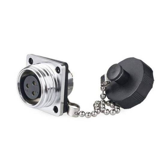 YW-16-J03SX-03-401 3 Pin Su Geçirmez Konnektör - Dişi - 1