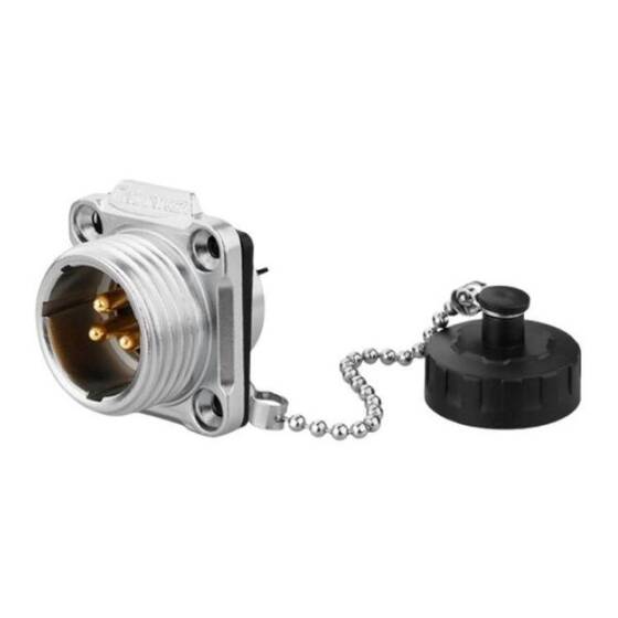 YW-20-C03SX-03-401 3 Pin Su Geçirmez Konnektör - Erkek - 1