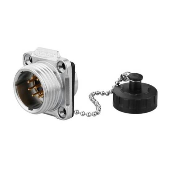 YW-20-C09SX-03-401 9 Pin Su Geçirmez Konnektör - Erkek - 1