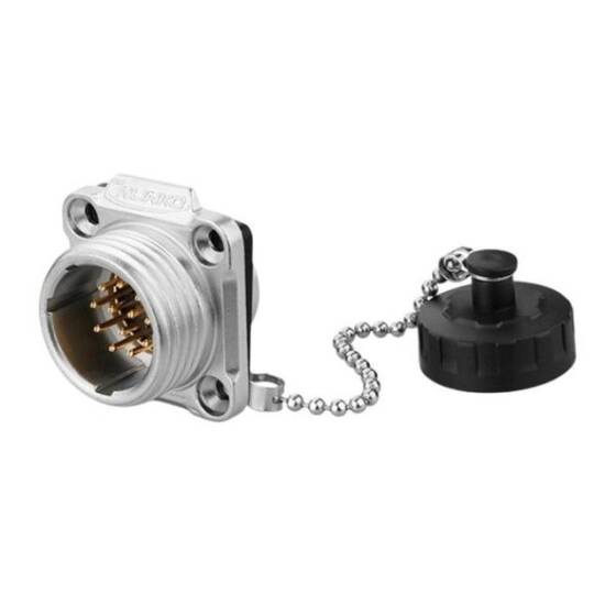 YW-20-C12SX-03-401 12 Pin Su Geçirmez Konnektör - Erkek - 1