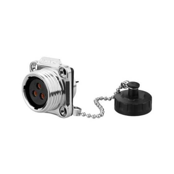 YW-20-J03SX-03-401 3 Pin Su Geçirmez Konnektör - Dişi - 1