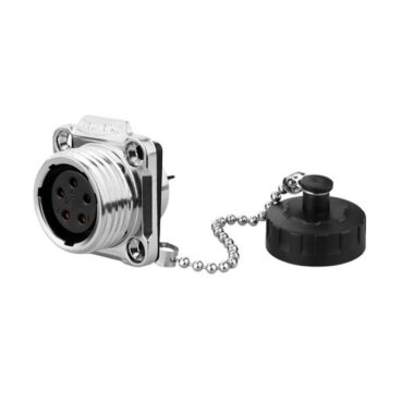 YW-20-J05SX-03-401 5 Pin Su Geçirmez Konnektör - Dişi - 1