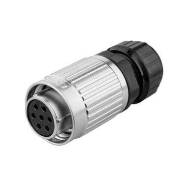 YW-20-J07PE-03-001 7 Pin Su Geçirmez Konnektör - Dişi - 1