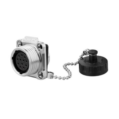 YW-20-J12SX-03-401 12 Pin Su Geçirmez Konnektör - Dişi - 1