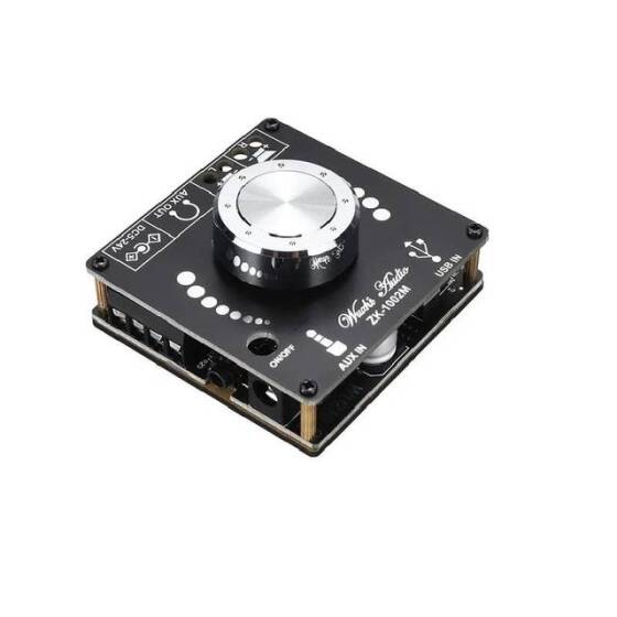 ZK-1002M 100W+100W 2.0 Stereo Bluetooth 5.0 Dijital Amplifikatör Devre Kartı Modülü - 5