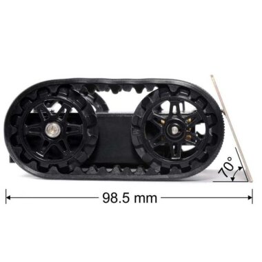 Zumo Blade - Mini Sumo Robot Kızağı - 3