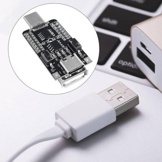 Usb Giriş QC2.0/3.0 Decoy Modülü Boost Tetikleyici Anakart 9V 12V 20V Ayarlanabilir Güç Kaynağı - 3
