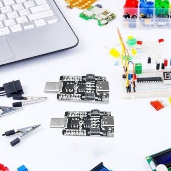 Usb Giriş QC2.0/3.0 Decoy Modülü Boost Tetikleyici Anakart 9V 12V 20V Ayarlanabilir Güç Kaynağı - 4