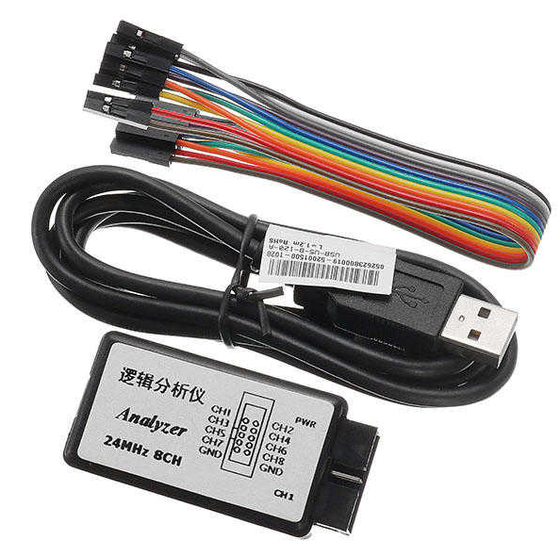 USB Lojik Analizör - 24 MHz 8 Kanal - 1