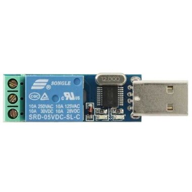 USB Röle Modülü 5V Tek Kanal LCUS-1 - Görsu Elektronik
