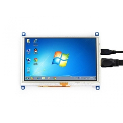 WaveShare 5 Inch (G) 800x480 Dokunmatik HDMI Ekran - Görsu Elektronik