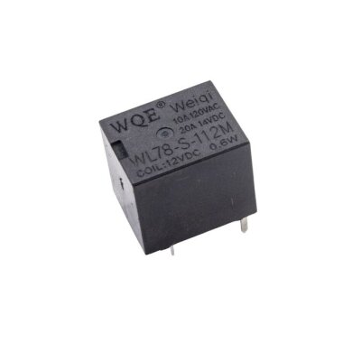 WL78-S-112M 12V 20A Röle 4 Pin - WQE
