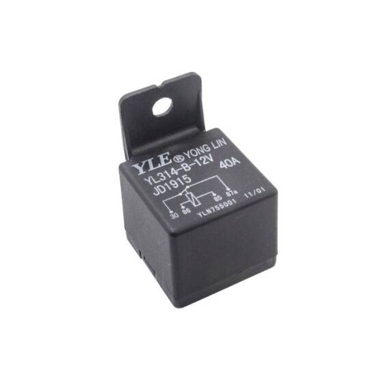 YL314-B-12V 12V 40A Otomotiv Rölesi 4 Pin - 1
