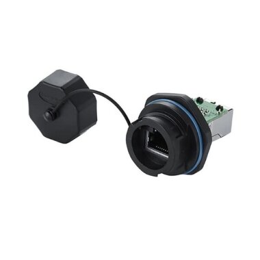 YT-RJ45-JSX-01-001 Su Geçirmez Ethernet Konnektörü - Dişi - CNLINKO