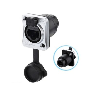 YT-RJ45-JSX-16-001 Su Geçirmez Ethernet Konnektörü - Dişi - CNLINKO