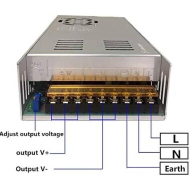 Yüksek Kaliteli Güç Kaynağı 600W 12V 50A S-600-12 - 4