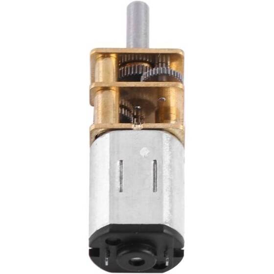 Yüksek Tork N20 12V 25RPM Mikro DC Metal Dişli Düşürücü MotorAzaltma Oranı 1:1000 - 4