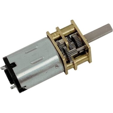 Yüksek Tork N20 12V 50RPM Mikro DC Metal Dişli Düşürücü MotorAzaltma Oranı 1:1000 - 2