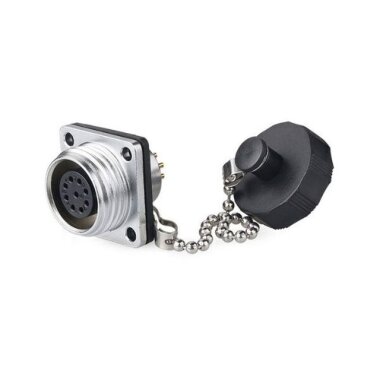 YW-16-J09SX-03-401 9 Pin Su Geçirmez Konnektör - Dişi - 1