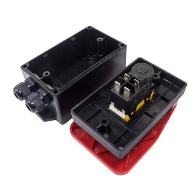 ZCD-02E 4 Pin Elektromanyetik Switch - Kutulu - 3